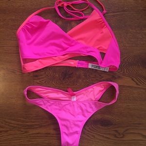 Victoria Secret Pink and Orange Bikini